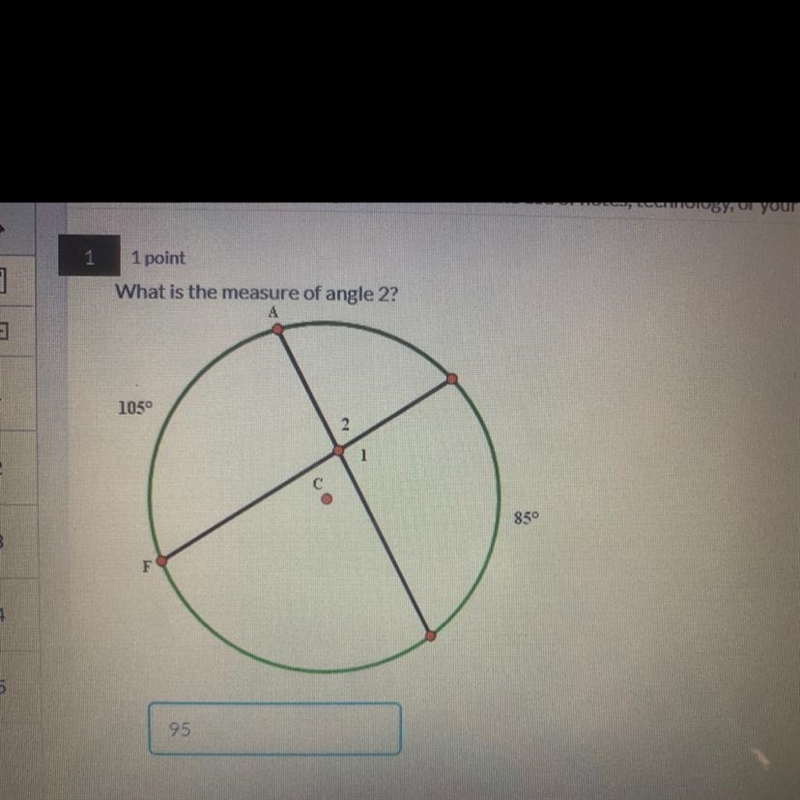 what is the measure of angle 2? i already have my answer written down i just don’t-example-1