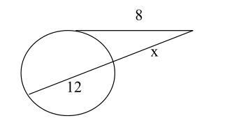 In the circle provided, what is the value of x?-example-1