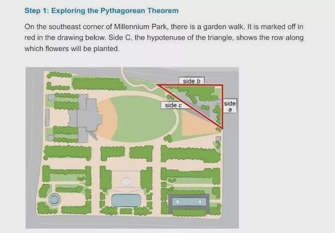 PLEASE CLICK THE PICTURE!(A.)Calculate the area of the red triangle to find the area-example-1