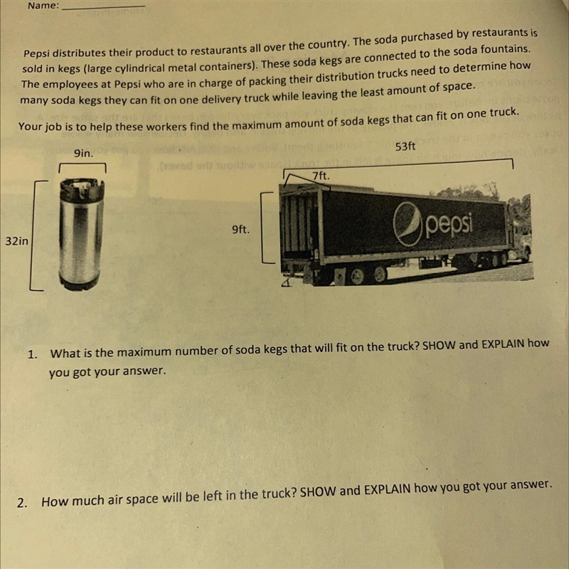 Can someone please help me figure out questions one and two thank you-example-1