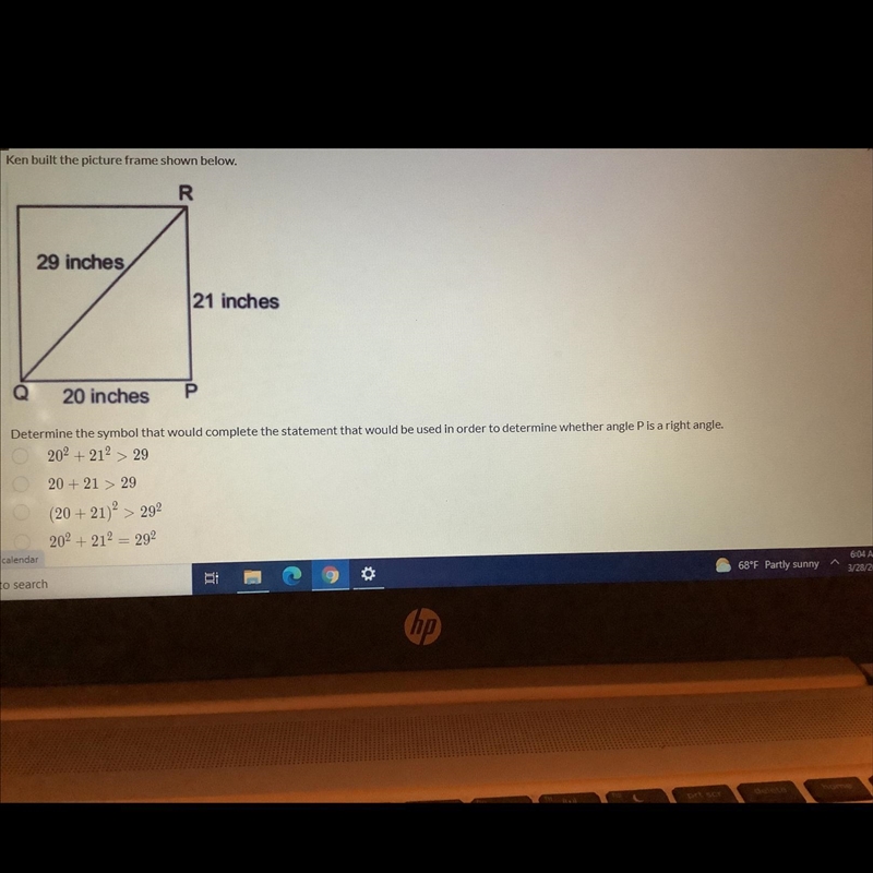 Determine the symbol that will complete this damment that would be used in order to-example-1