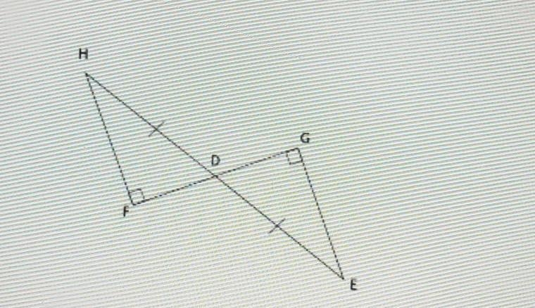 What congruence rule does the triangle follow? Please write the congruence statement-example-1