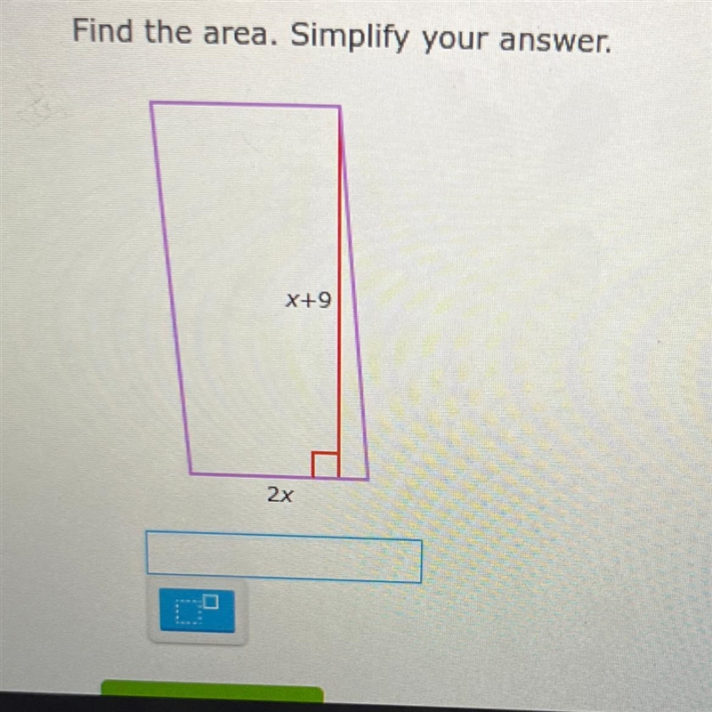 Can someone please help me with this area math problem please-example-1