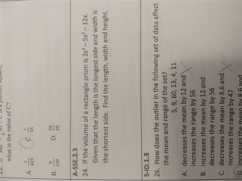 pls pls helpIf the volume of a rectangle prism is 2x - 5x² - 12x. Given that the length-example-1