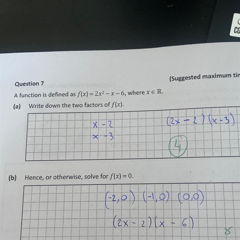 Dont judge me on my answers Im not that good at maths I need to know the corrections-example-1