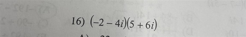 Can someone help me understand how to solve Multiplying complex number. Warm up question-example-1