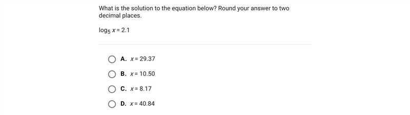 What is the solution to the equation below? Round your answer to two decimal places-example-1