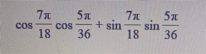 Use a sum or difference formula to find the exact value of the following.771 517п-example-1