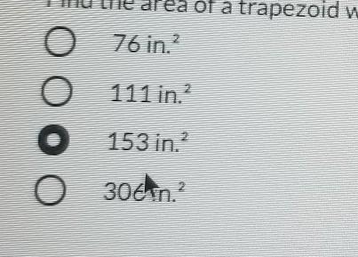 Find the area of a trapezoid with bases of 14 inches and 20 inches and a height of-example-1