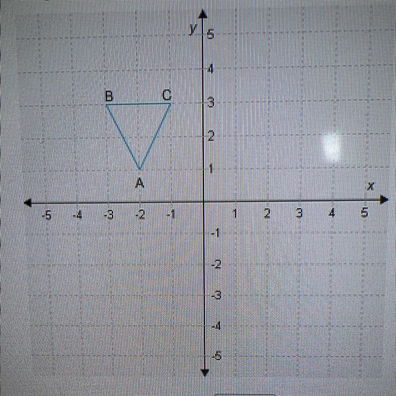 Triangle ABC is dilated by a scale factor of 4 to form triangle A’B’C The coordinates-example-1