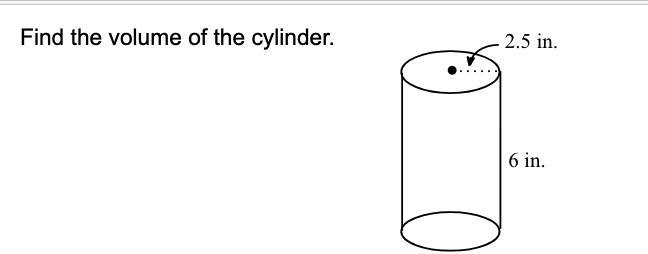 Find the volume of the cylinder?Round to the nearest whole number as needed.-example-1