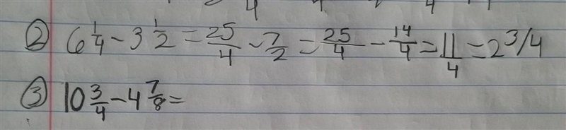 I need to simplify to a proper fraction in the same way as the 2. example for the-example-1