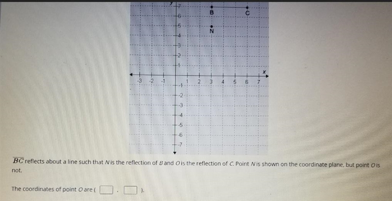 BC reflects about a line such that Nis the reflection of Band is the reflection of-example-1