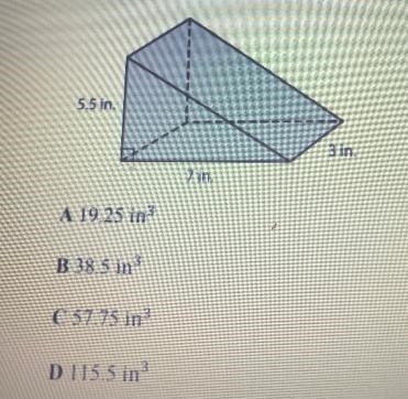 1 What is the volume of a triangular pyramid with thesame base and height dimensions-example-1