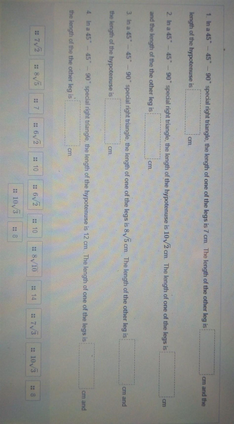 How do I know where which choices below go into the correct blanks for number 1-4?-example-1