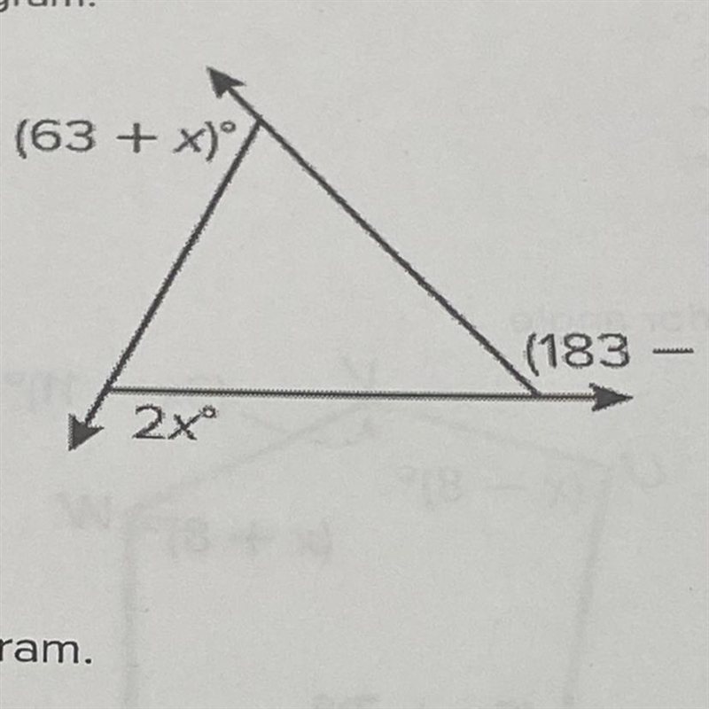 Find the value of x in the diagram-example-1