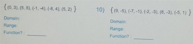 Find out if these expressions are functions or not then compare-example-1