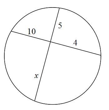 Find the value of x. A. 9B. 145C. 8D. 154-example-1