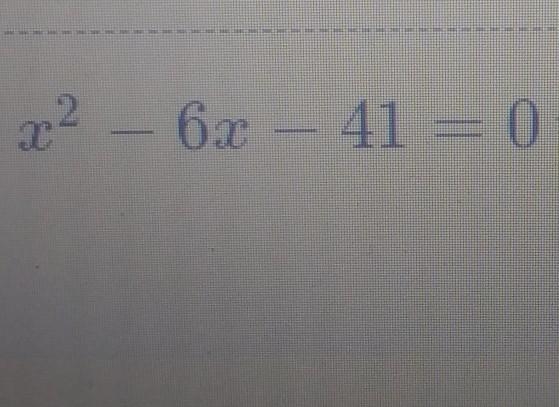 Quadratic formula decimal answer solve the equation to the nearest tenth-example-1