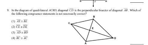 in the diagram a quadrilateral a CBD, diagonal CD is the perpendicular bisector of-example-1