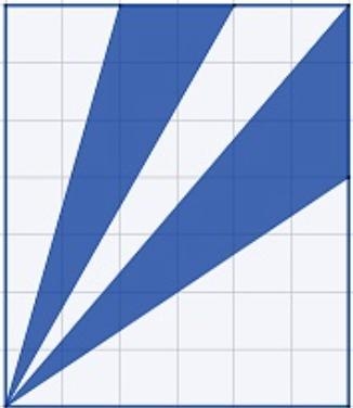 If the area of the rectangle is 42 square units, what is the area of the shaded part-example-1