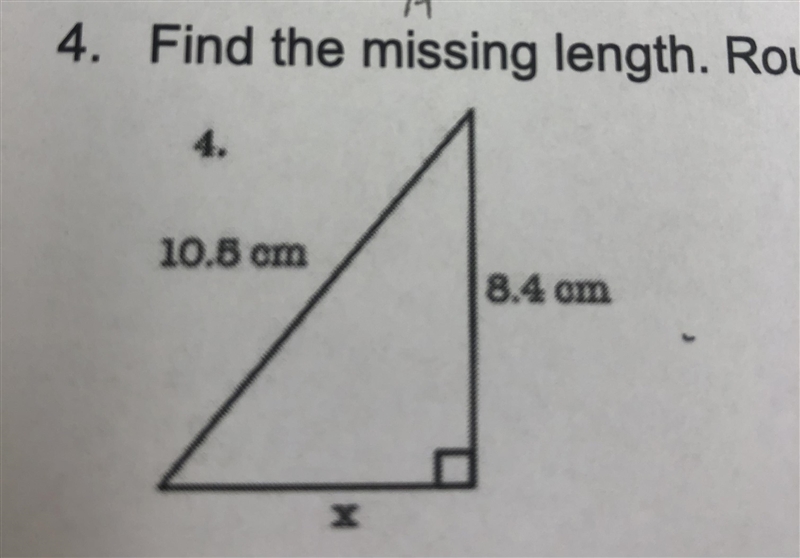 Hurrry helpppp Find the missing length for 2 of the pictures-example-1