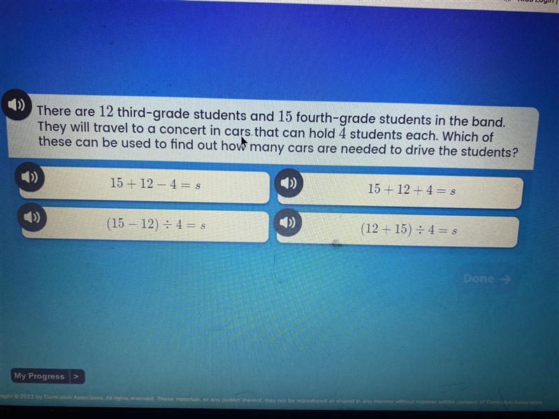 There are 12 third-grade students and 15 fourth-grade students in the band. They will-example-1