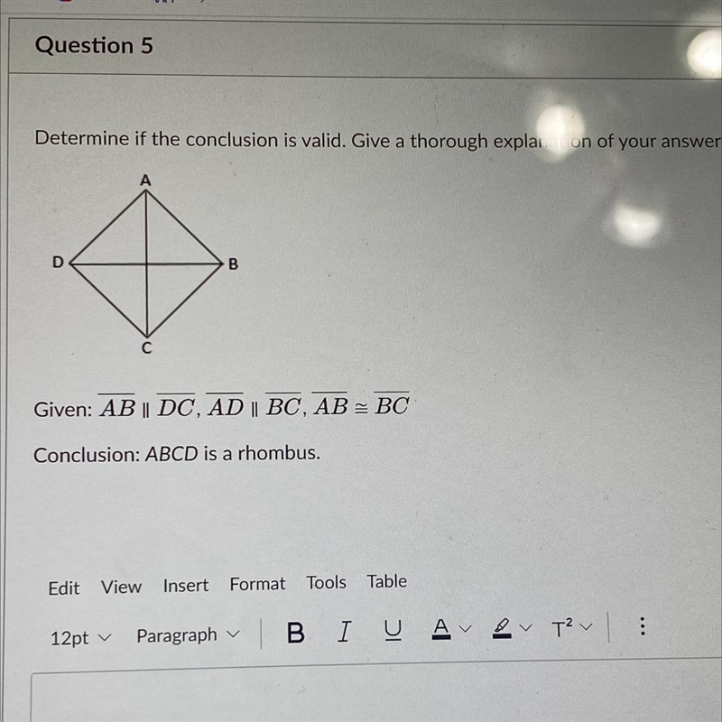 PLEASE HELP!!!! Determine if the conclusion is valid. Give a thorough explanation-example-1