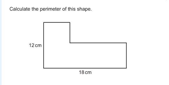 Calculate the perimeter of this shape???-example-1