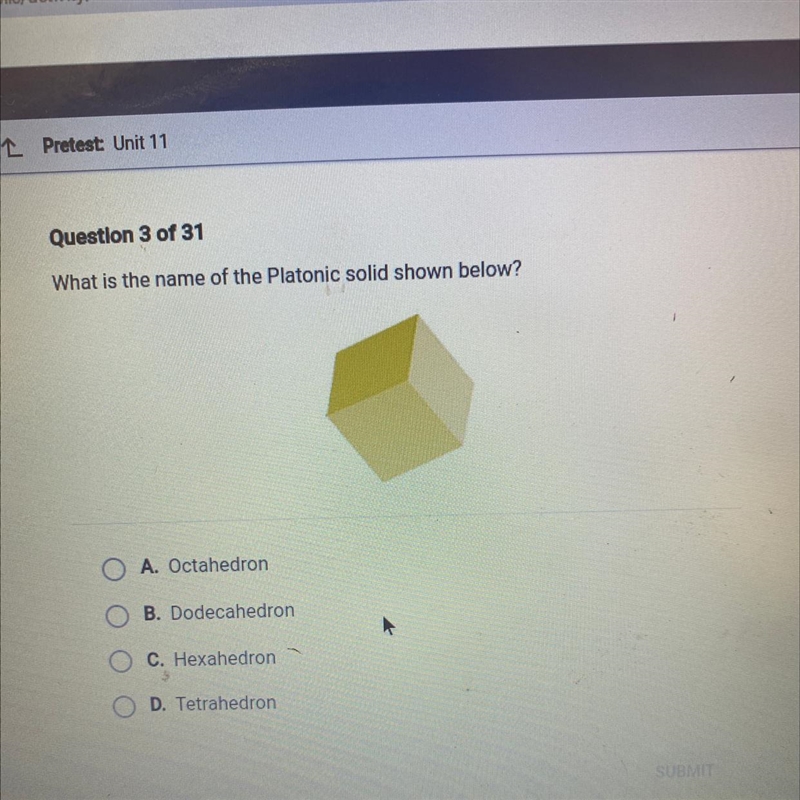 What is the name of the platonic solid below-example-1