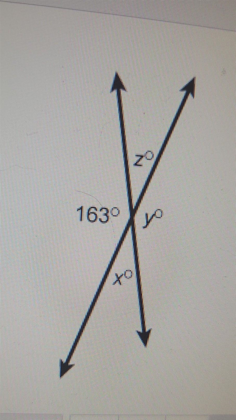 What is the measure of angle y ?​-example-1