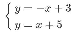 What is the solution for this system of equations?-example-1