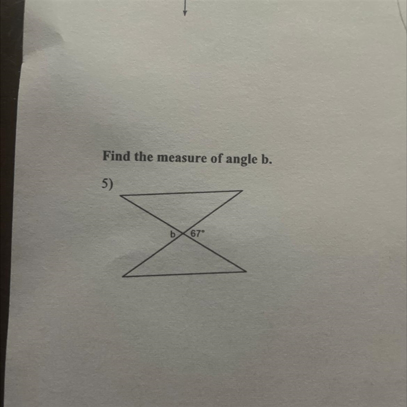 Find the measure of angle b.-example-1