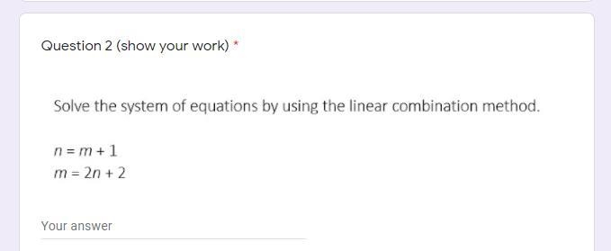 100 POINTS HELP ASAP Linear Combination-example-2