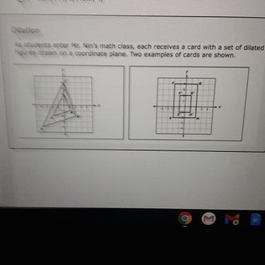 Triangle ABC is dilated to create A'B'C with a scale factor that is?-example-1