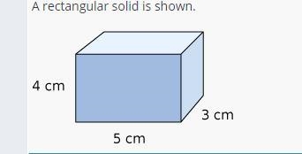 A rectangular solid is shown. What is the volume of the rectangular solid-example-1