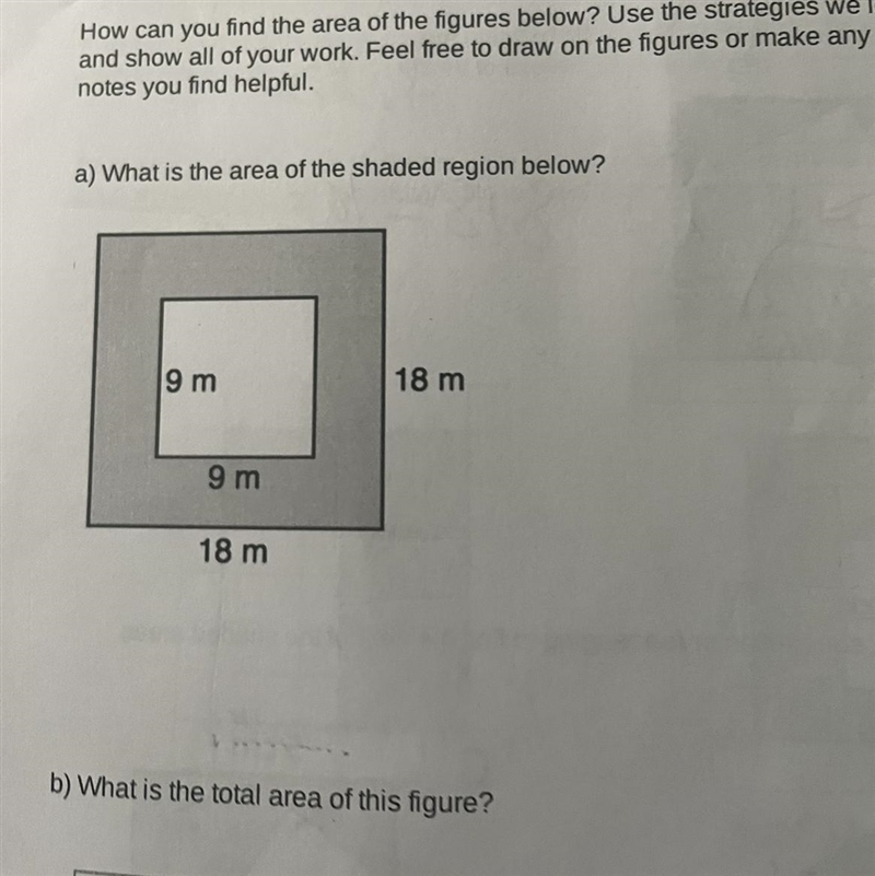 What is the area of the shades region below-example-1