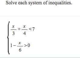 Solve each system of inequalities-example-1