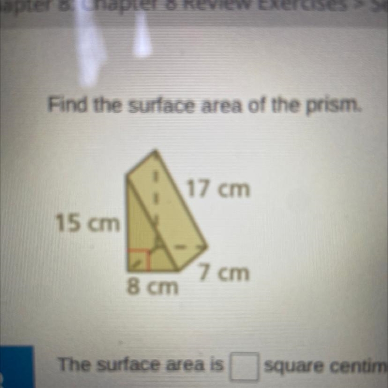 Find the surface area of the prism-example-1