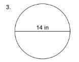 Find the circumference of the circle and show work-example-1