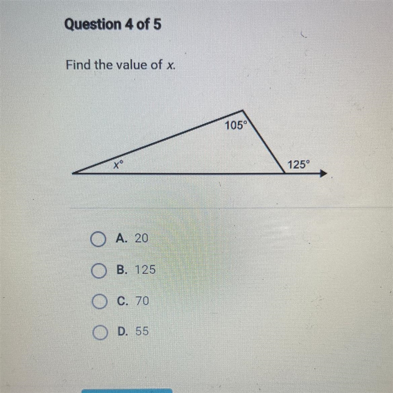 Find the value of x-example-1