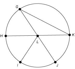 PLEASE HELP ! The radius of circle L is 22cm what is the lenght of its diameter ? A-example-1