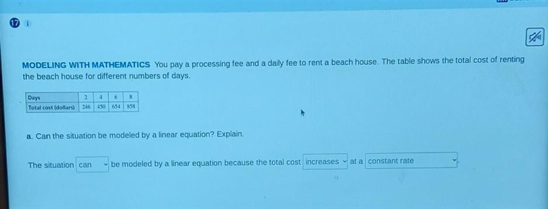 b. What is the processing fee? The daily fee?The processing fee is $___ and the daily-example-1