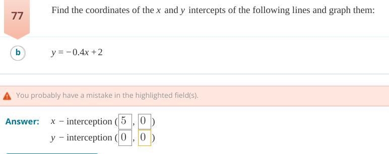 Whats wrong with my answers?-example-1