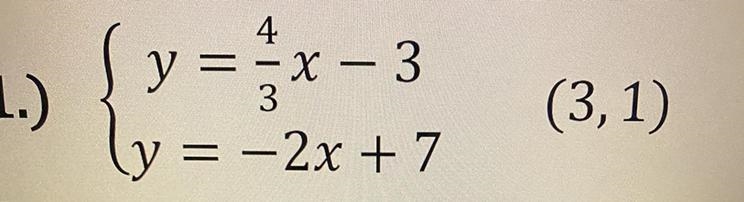 Please help I don’t know what to do with the fraction. The equation is determine if-example-1