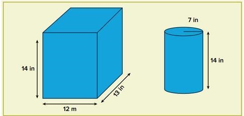 Julie wants to transfer the water from the rectangular container pictured below to-example-1