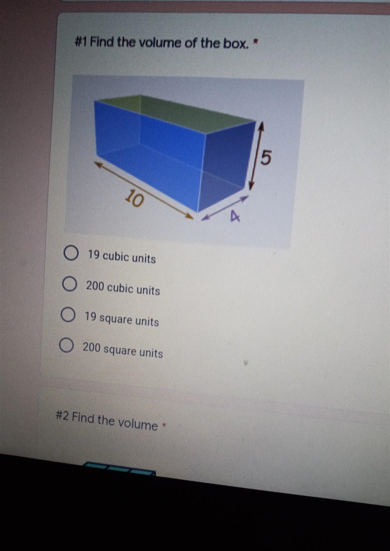 Find the volume of the box​-example-1