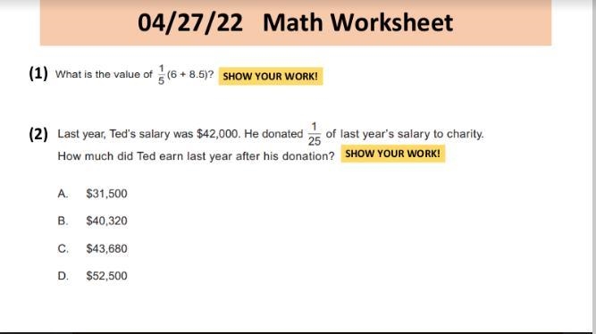 Does anyone know how to do these two questions I have to turn this in ( I will be-example-1