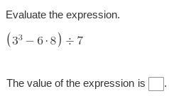 Question 7. evaluate the expression-example-1