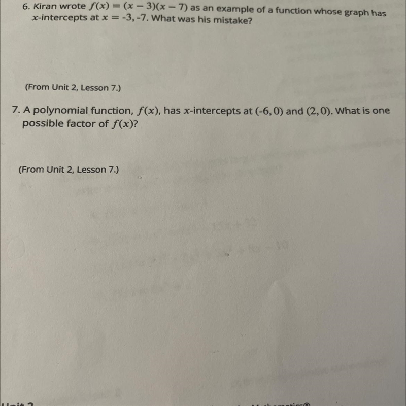 What’s Question 6 and 7 ?-example-1